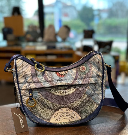 Gattinoni “Maya” small nylon leather
